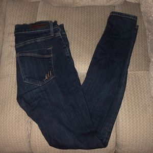 Express skinny jean size 0R dark wash